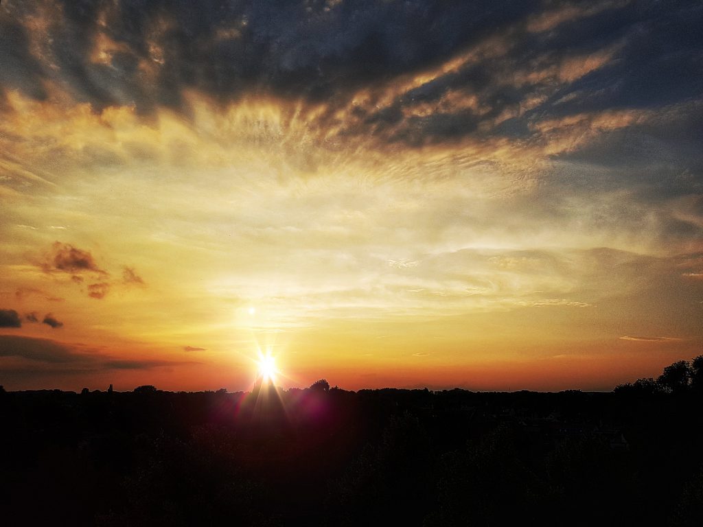 Sonnenuntergang Thüringen